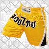 FIGHT-FIT - Muay Thai Shorts / Gelb / Medium