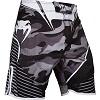 Venum - Fightshorts Pantaloncini da MMA / Camo Hero / Bianco-Nero