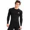 Venum - Rashguard / Contender / Long Sleeve / Schwarz-Weiss