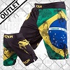 Venum - Fightshorts MMA Shorts / Brazilian Flag / Noir