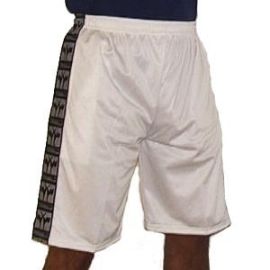 FIGHT-FIT - Shorts de fitness / Blanc / Medium