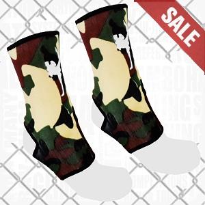 FIGHTERS - Supporti per caviglia / Non imbottito / Camo-Verde / Large