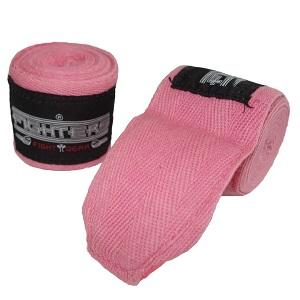 FIGHTERS - Boxing Wraps / 450 cm / elasticated / Pink
