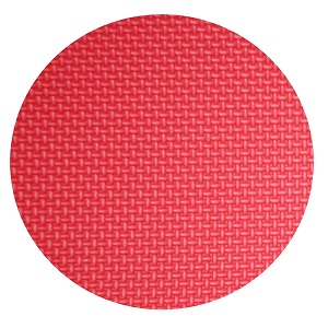 Tapis de sol en mouse / 100 x 100 x 2.0 cm / Tatami réversible puzzle / Bleu-Rouge