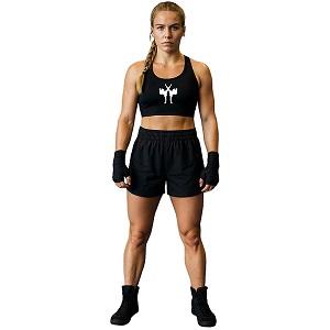 FIGHTERS - Soutien-gorge de sport pour femme / Noir / Small