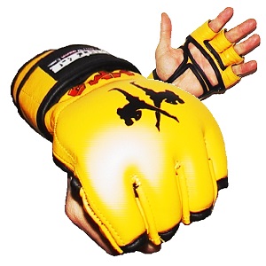 FIGHTERS - Gants MMA / Elite / Jaune / Small