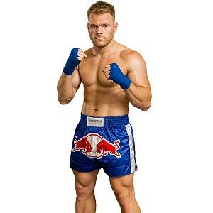 FIGHTERS - Shorts de Muay Thai / Bulls / Bleu / XL