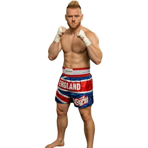 FIGHTERS - Shorts de Muay Thai / Angleterre / XL