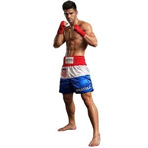 FIGHTERS - Shorts de Muay Thai / Croatie-Hrvatska / Grb / XS