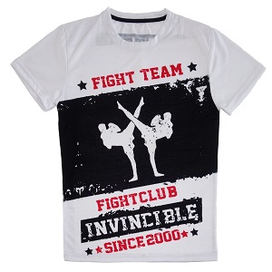 FIGHTERS - T-Shirt / Fight Team Invincible / White / Large