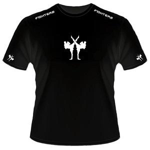 FIGHTERS - T-Shirt Giant / Noir / XXS