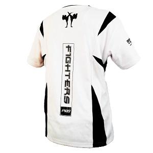 FIGHTERS - Chemise Kick-Boxing / Competition / Blanc / XL