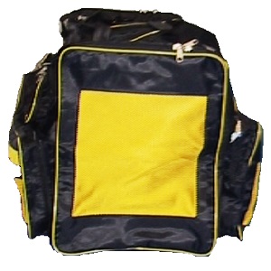 FIGHTERS - Gym Bag / Black-Yellow / 90x45x40 cm