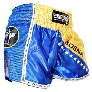 FIGHTERS - Muay Thai Shorts / Elite / Bosnia-Bosna / Large