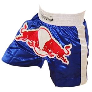 FIGHTERS - Shorts de Muay Thai / Bulls / Bleu / XXL