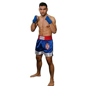 FIGHTERS - Shorts de Muay Thai / Serbie-Srbija / Zastava / Medium