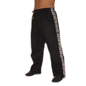 FIGHT-FIT - Pantalon en coton / Noir / 150 cm / XS