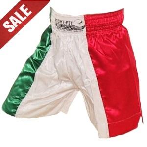 FIGHTERS - Shorts de Muay Thai / Italie / Tri Colore  / Medium