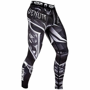 Venum - Compression Spats / Gladiator 3.0 / Black-White / Medium