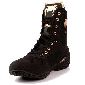 Venum - Chaussures de boxe / Elite / Noir-Bronze / EU 45