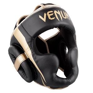 Venum - Kopfschutz / Elite / Schwarz-Gold / Uni