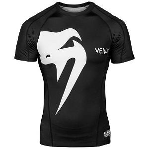 Venum - Rashguard / Giant / Mangas cortas / Negro / Medium