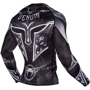 Venum - Rashguard / Gladiator 3.0 / Mangas Largas / Negro / Small