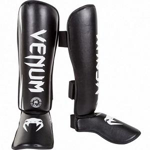 Venum - Shin Guards / Challenger / Black-White / Medium