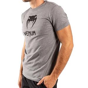 Venum - T-Shirt / Classic / Grau-Schwarz / Small