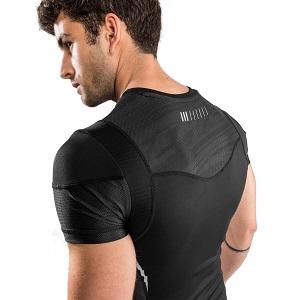 Venum - Rashguard / Tempest 2.0 / Short Sleeve / Negro-Gris / Large