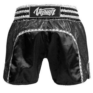 Venum - Muay Thai Shorts / Absolute 2.0 / Schwarz-Silver / Small