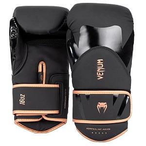 Venum - Boxing Gloves / Challenger 4.0 / Black-Bronze / 10 oz