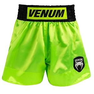 Venum - Short de Muay Thai / Classic Evo / Neon Jaune-Noir / Small