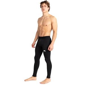 Venum - Pantaloni a compressione / Contender / Nero-Bianco / Medium