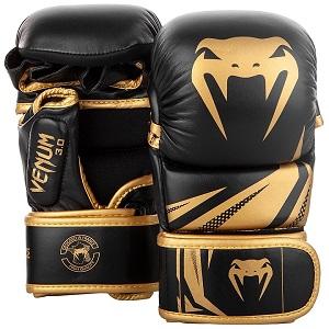 Venum - Sparring Gloves Challenger 3.0 / Black-Gold / Small