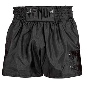 Venum - Short de Muay Thai / Classic  / Noir-Noir / Medium