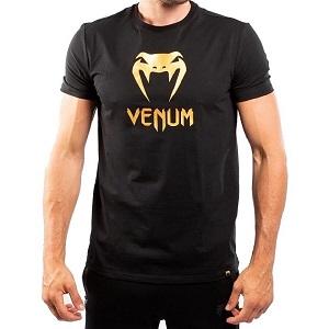 Venum - T-Shirt / Classic / Black-Gold / Small