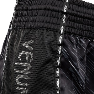 Venum - Short de Muay Thai / Tectonic Rapid / Noir-Gris / Large