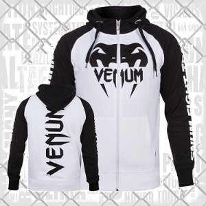 Venum - Hoodie Pro Team 2.0 / Schwarz-Weiss / Small