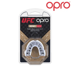 UFC - Protège-dents / OPRO / Blanc-Bronze