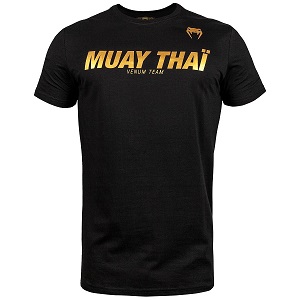 Venum - T-Shirt / Muay Thai VT / Noir-Or / XL