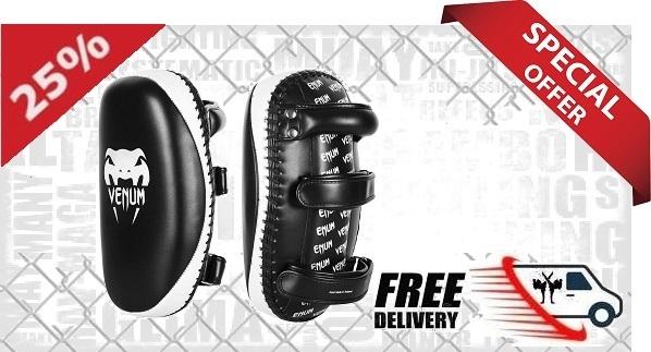 Venum - Paos Thai / Light Kick Pad / Noir-Blanc